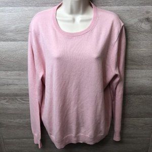 J. Crew Large Everyday Crewneck Cashmere Sweater